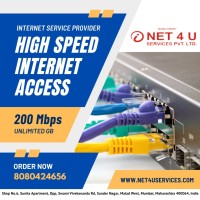 Internet Leased Line  Broadband Service Provider  Net4UServices Pvt Ltd Mumbai